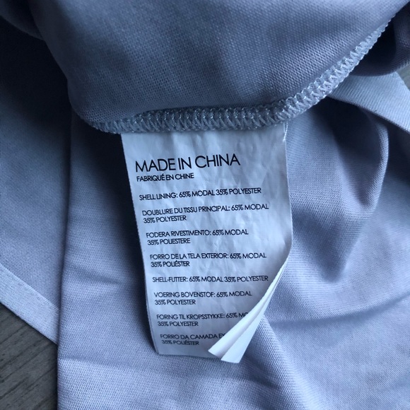 Club Monaco T-shirt dress with double layer design - Picture 6 of 6